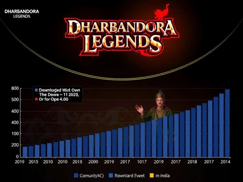 Dharbandora Legends gameplay screenshot showing character in mythological setting